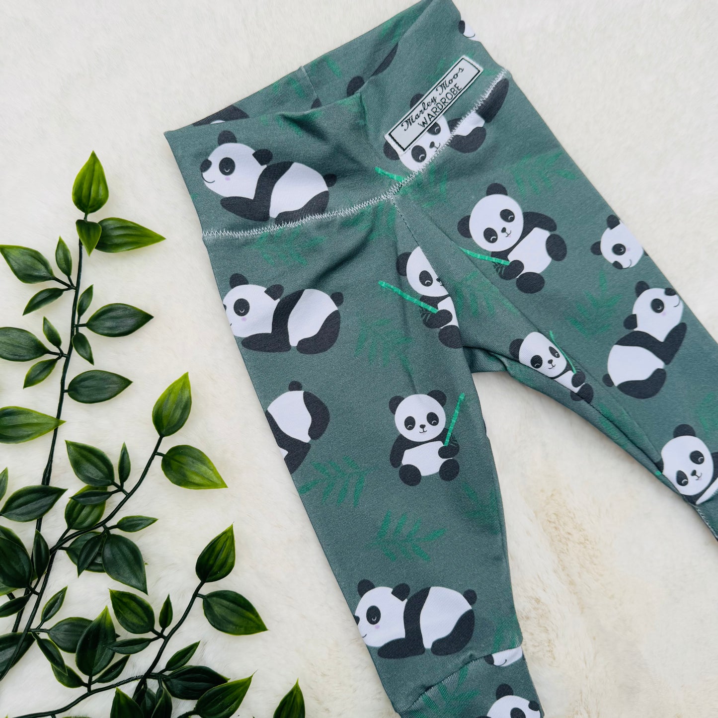 The Khaki Panda Leggings