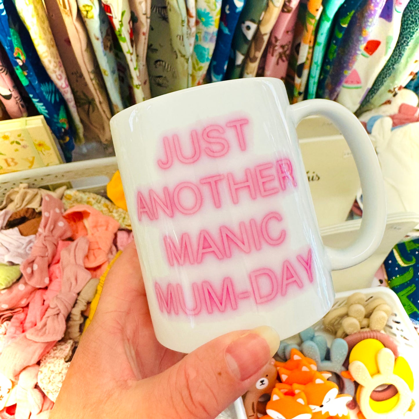 Neon Just Another Manic Mum-Day Mug