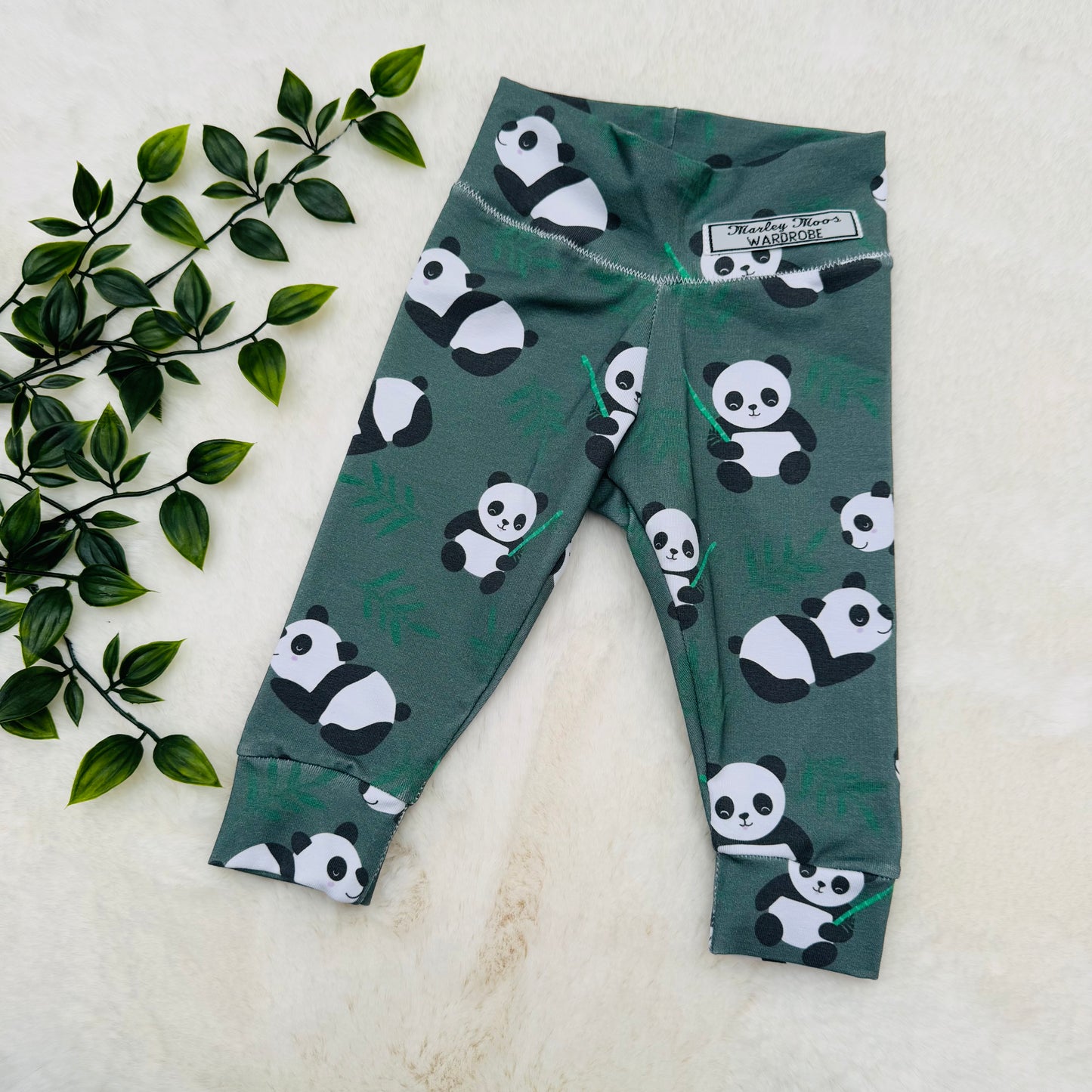 The Khaki Panda Leggings