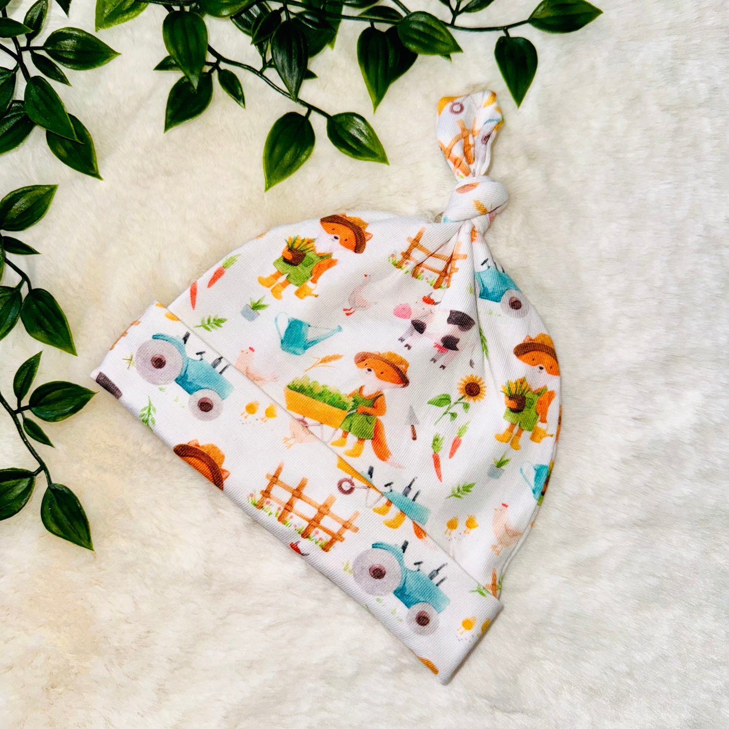 The Farmyard Friends Baby Hat