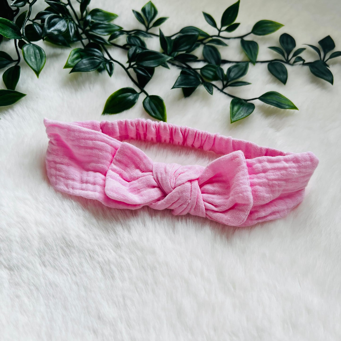 Set Of Three Baby Headbands - Pretty In Pink