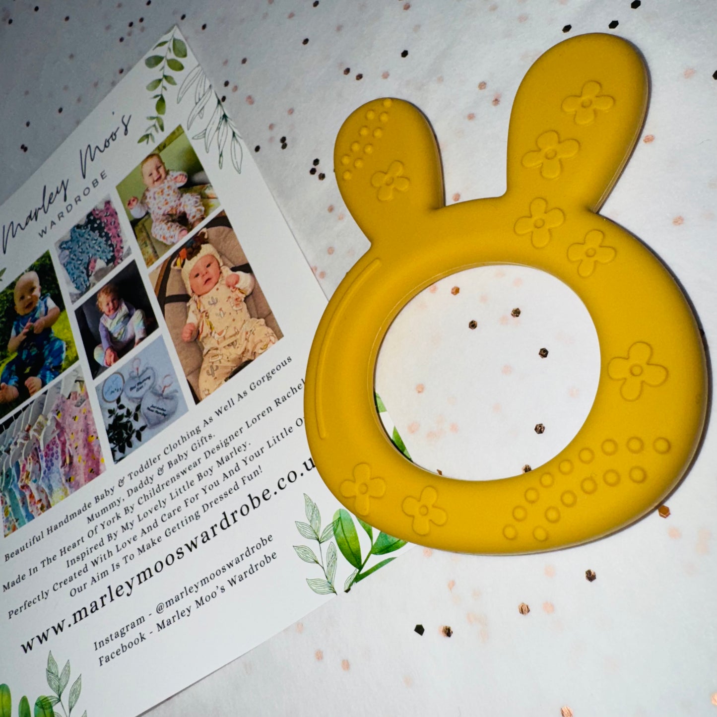 The Mustard Bunny Teether