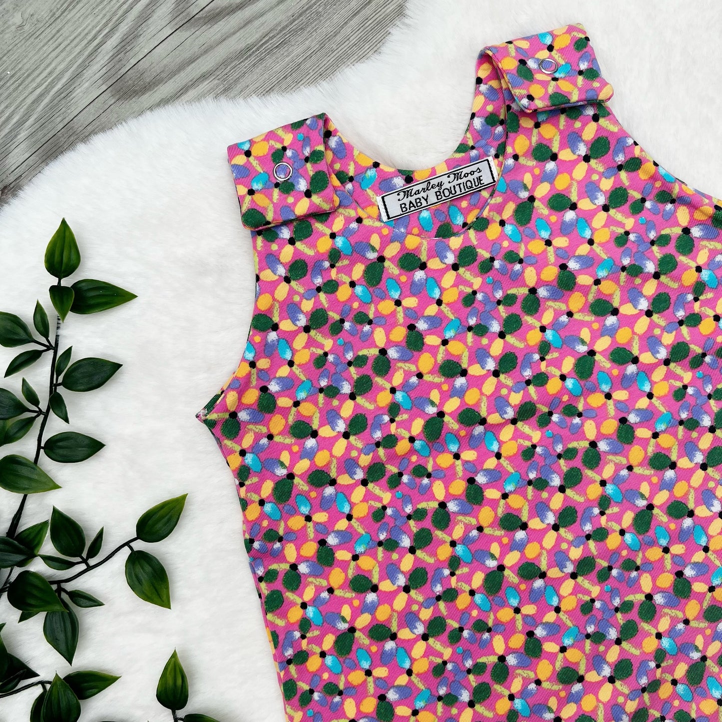 The Pretty In Pink Romper