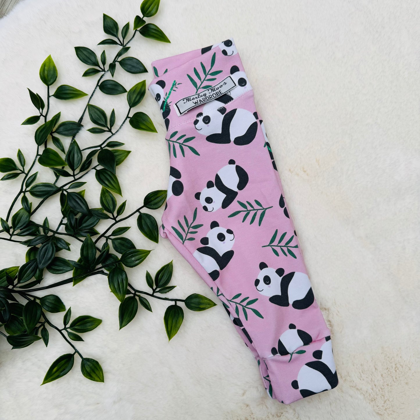 The Pink Panda Leggings