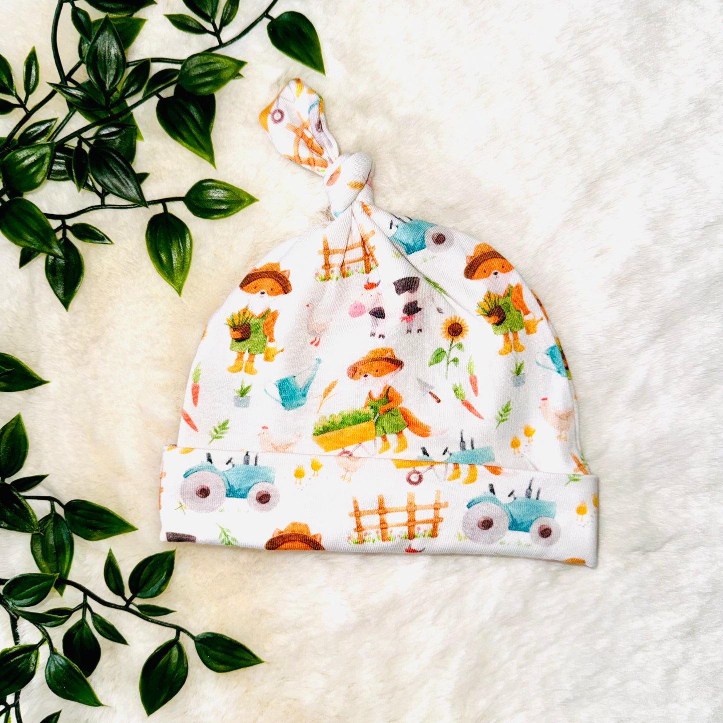 The Farmyard Friends Baby Hat