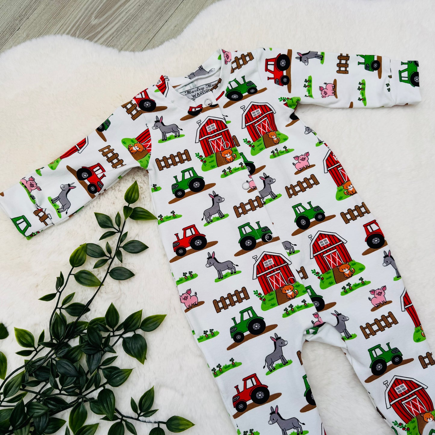 The Fun On The Farm Baby Grow
