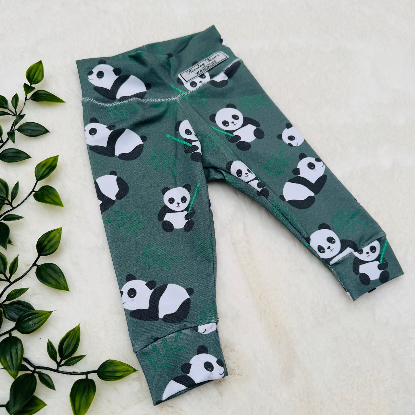 The Khaki Panda Leggings