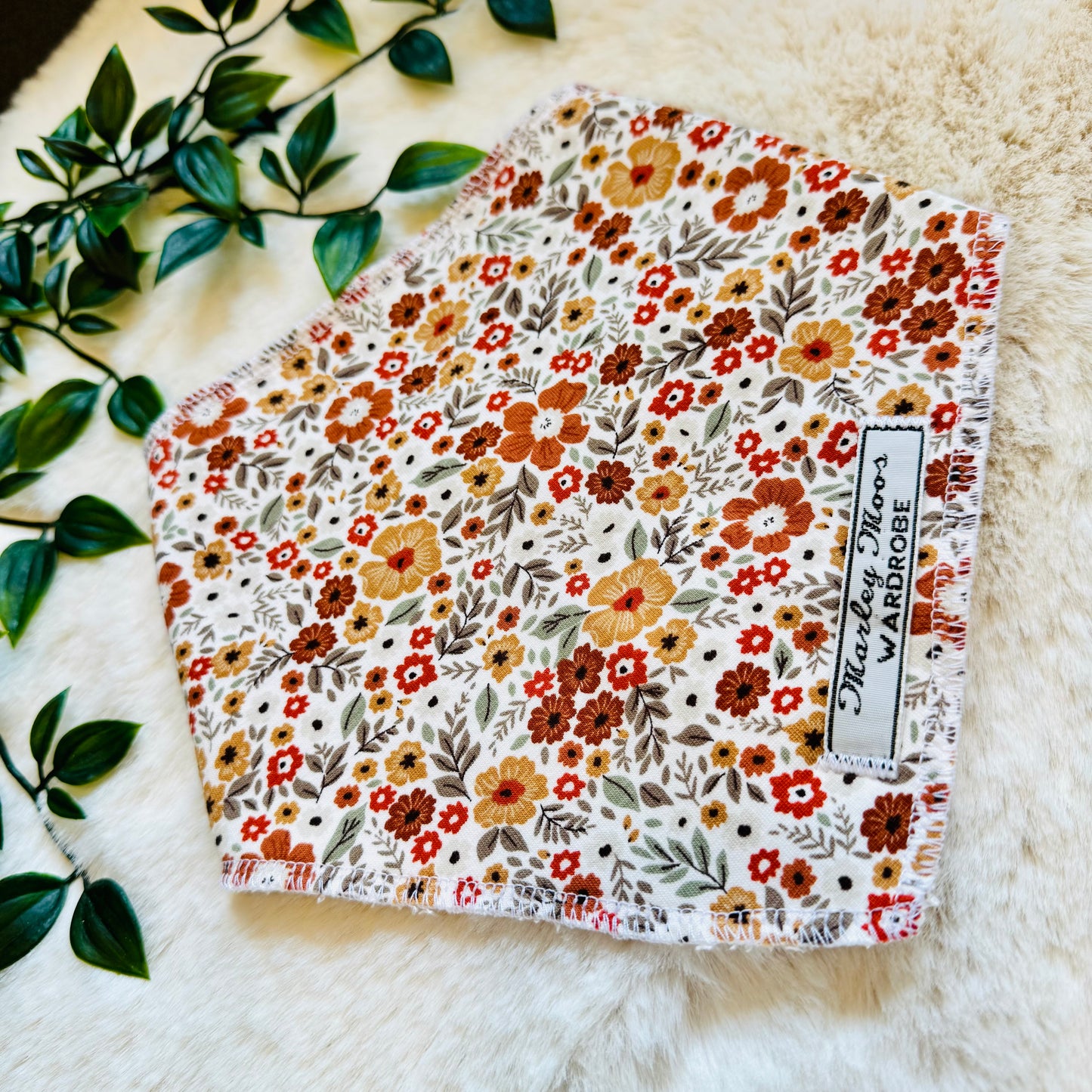 The Autumn Ditsy Floral Baby & Toddler Bib