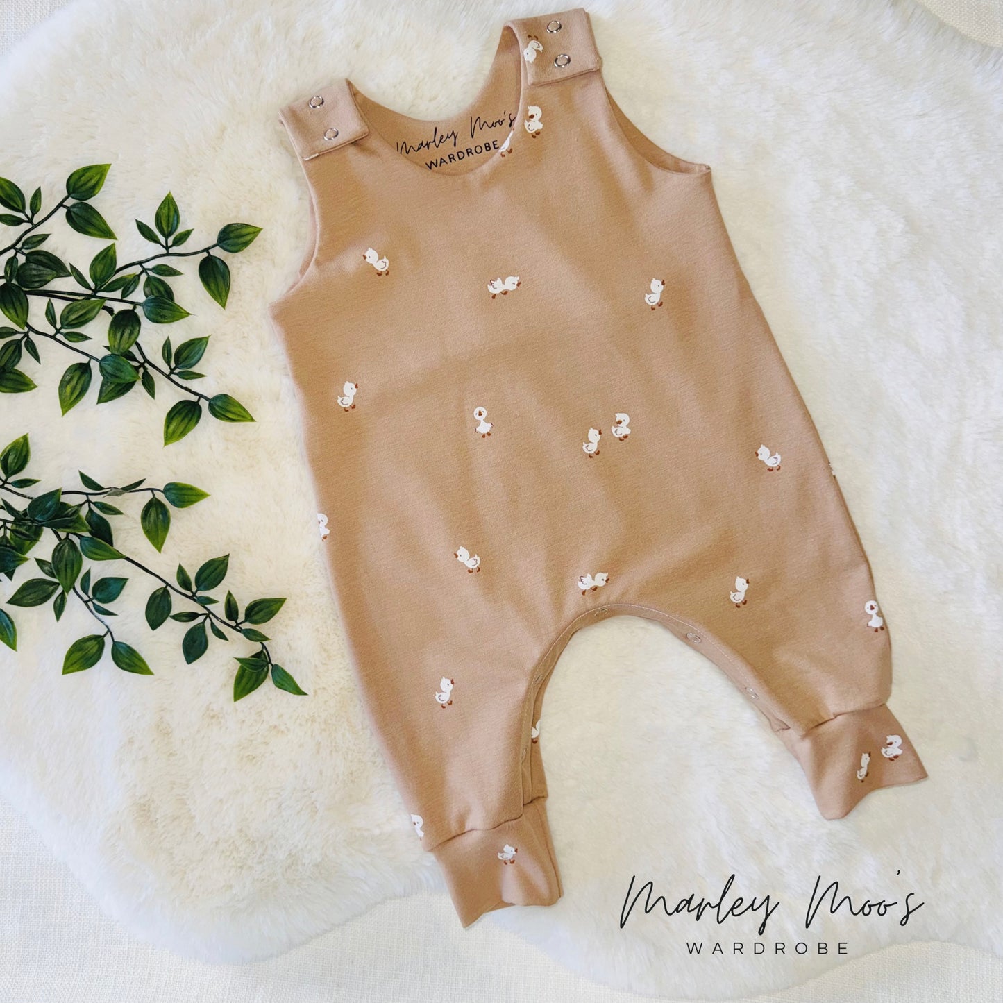 Cute Duck Romper