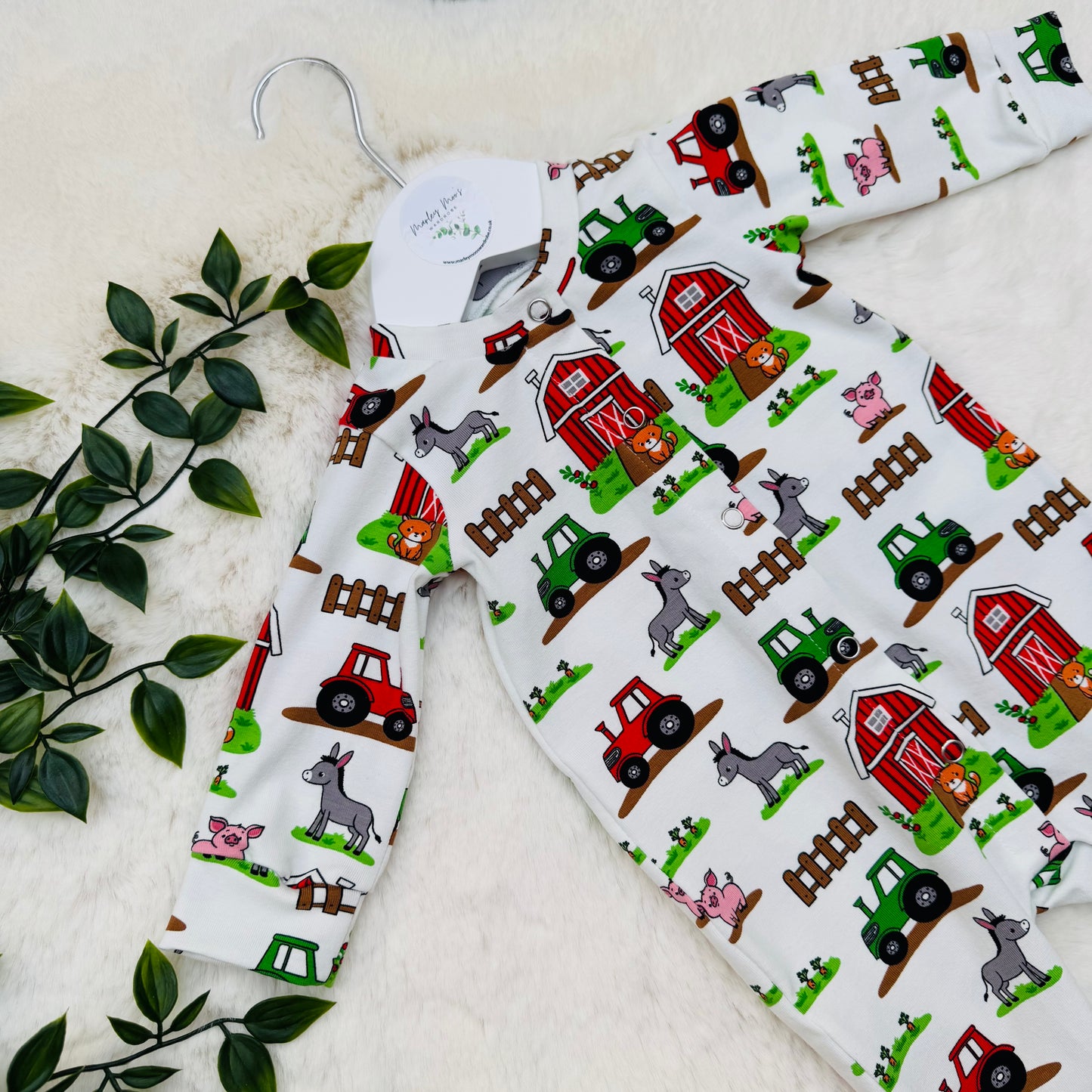 The Fun On The Farm Baby Grow