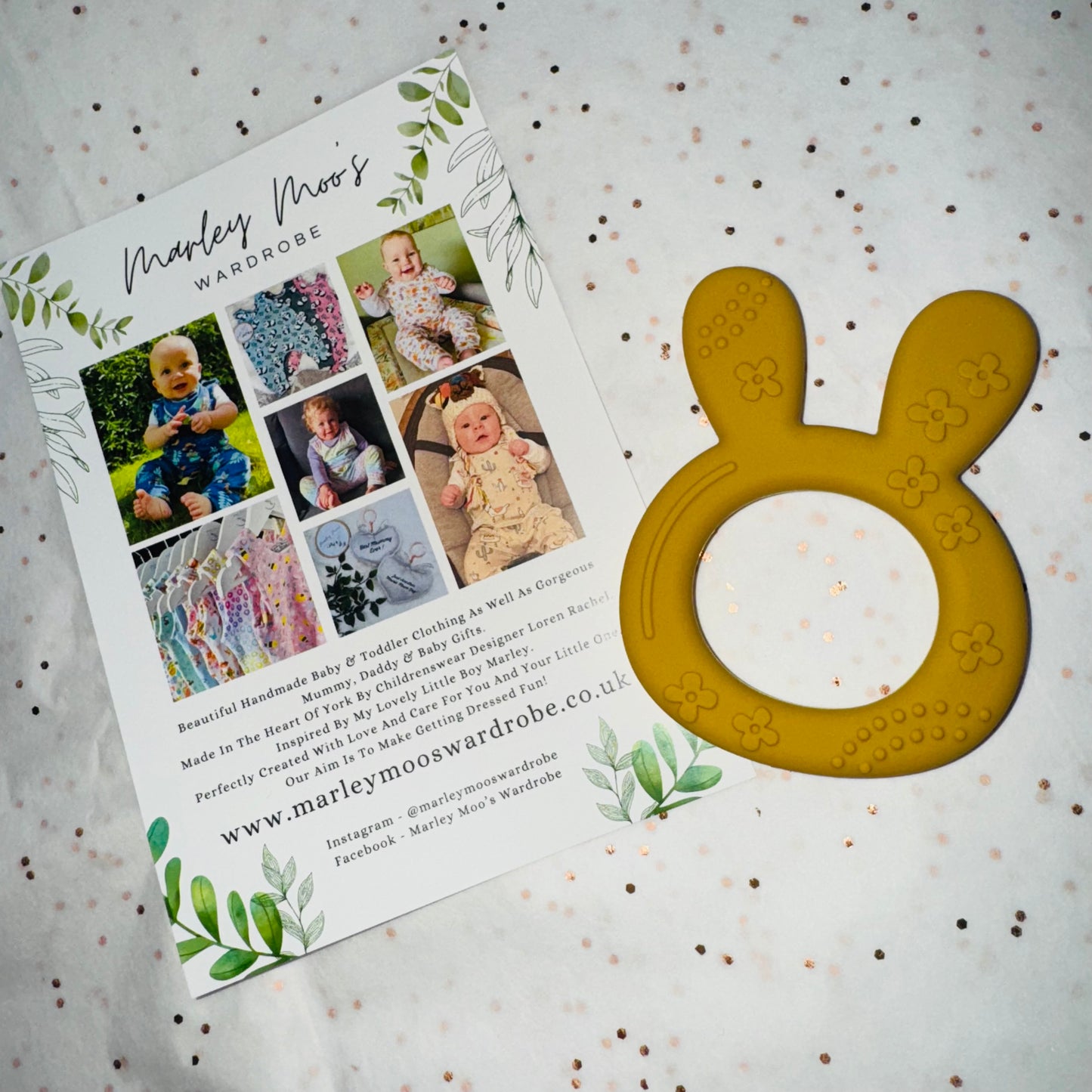 The Mustard Bunny Teether