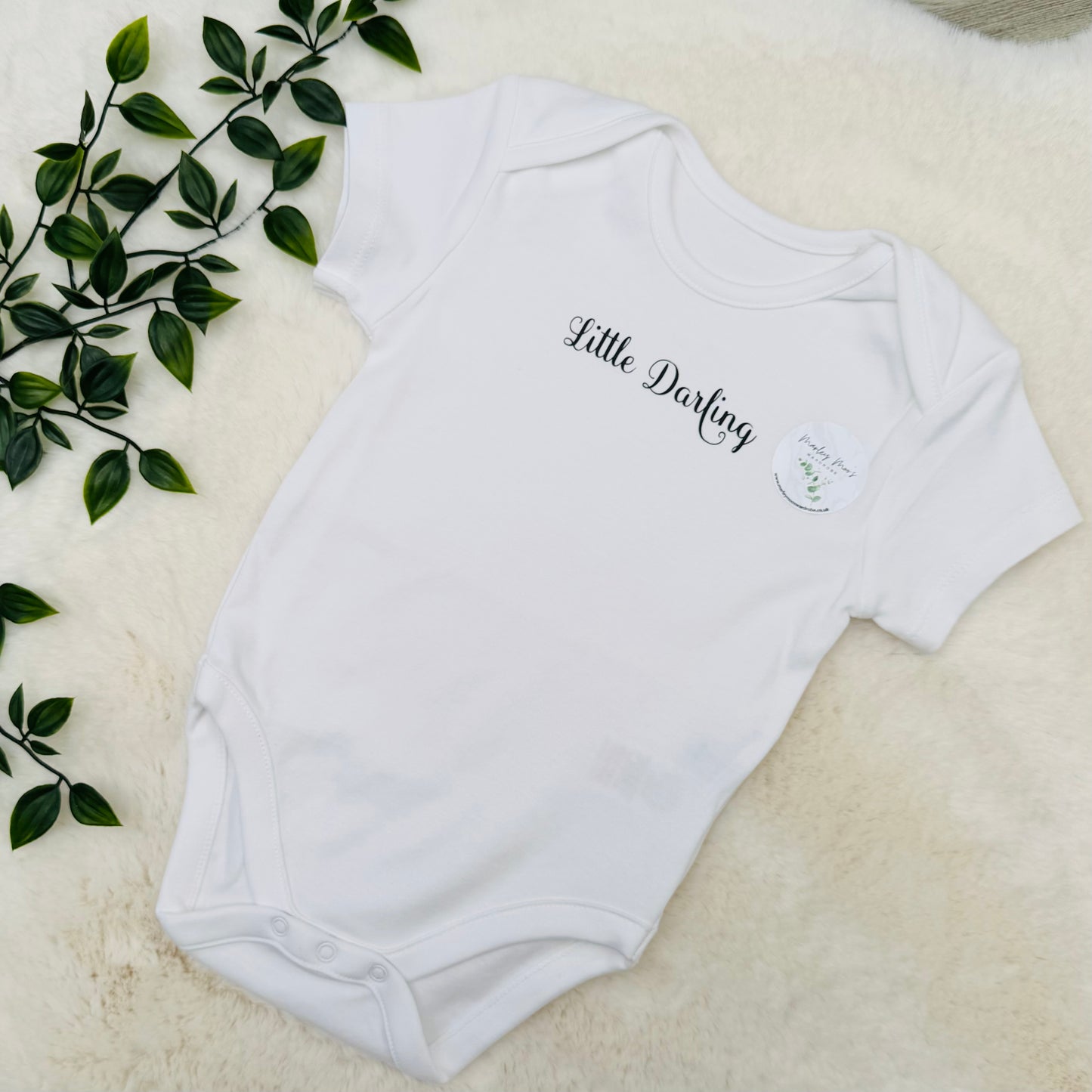 The Little Darling Baby Vest