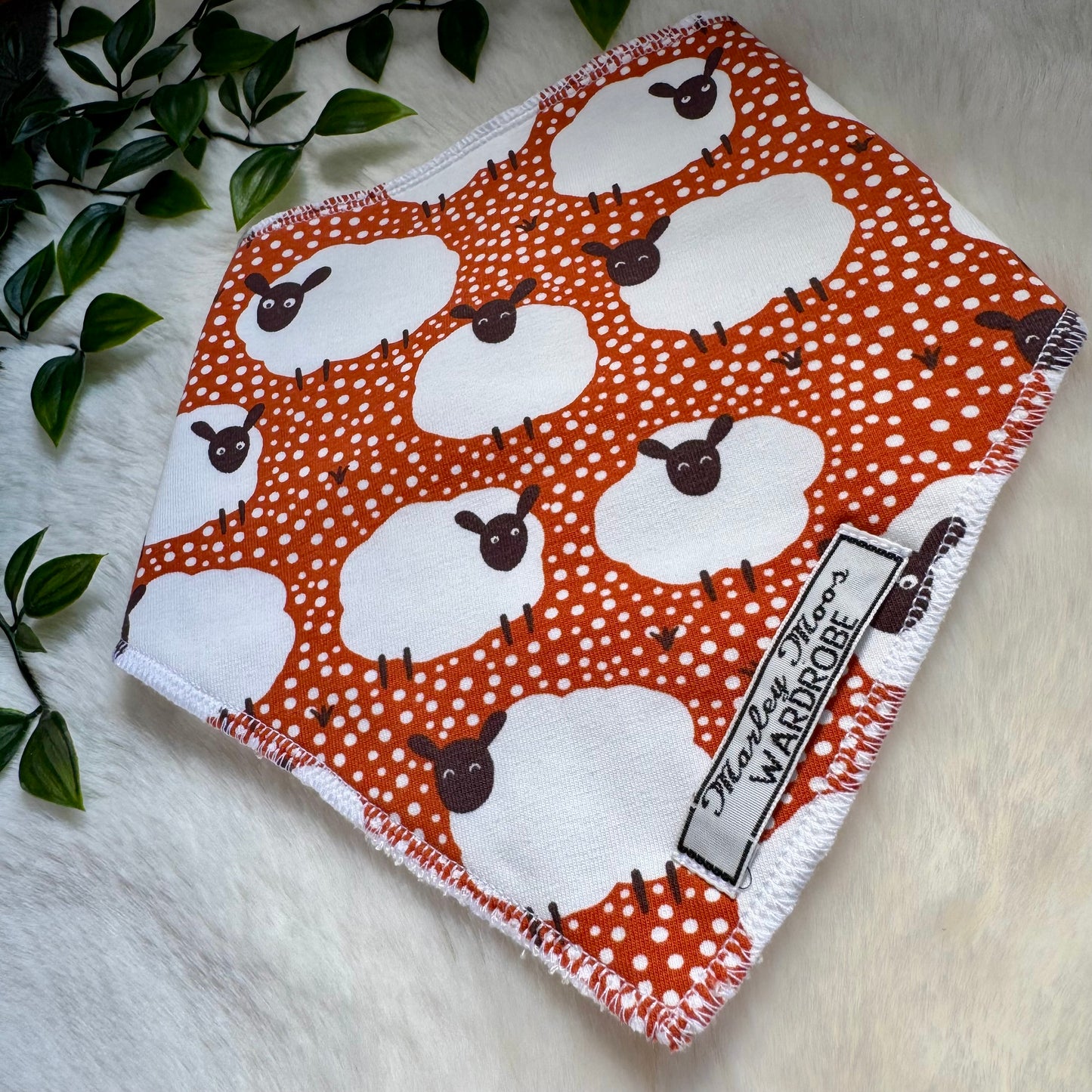 The Sheep Baby Bib