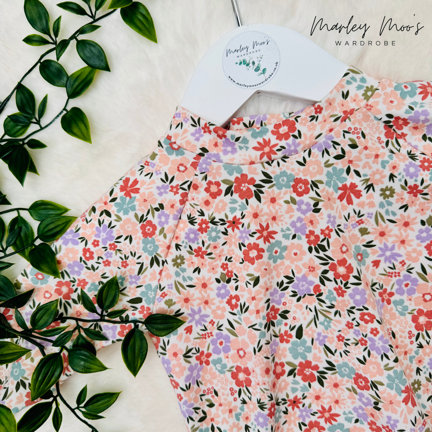 Pretty Ditsy Floral Lounge Set