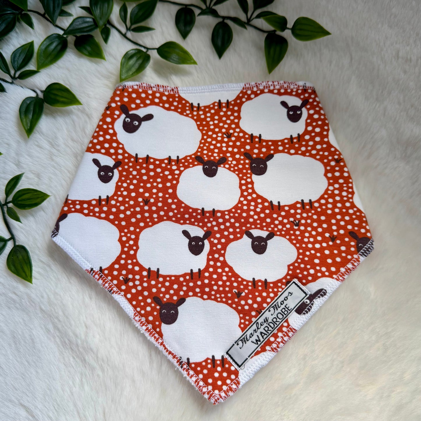 The Sheep Baby Bib