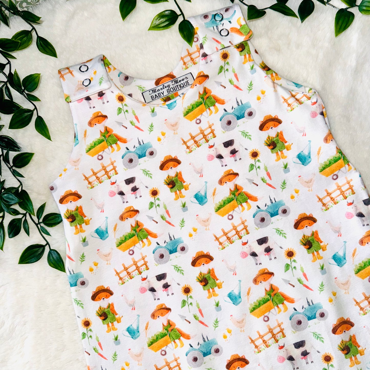 The Farmyard Friends Romper