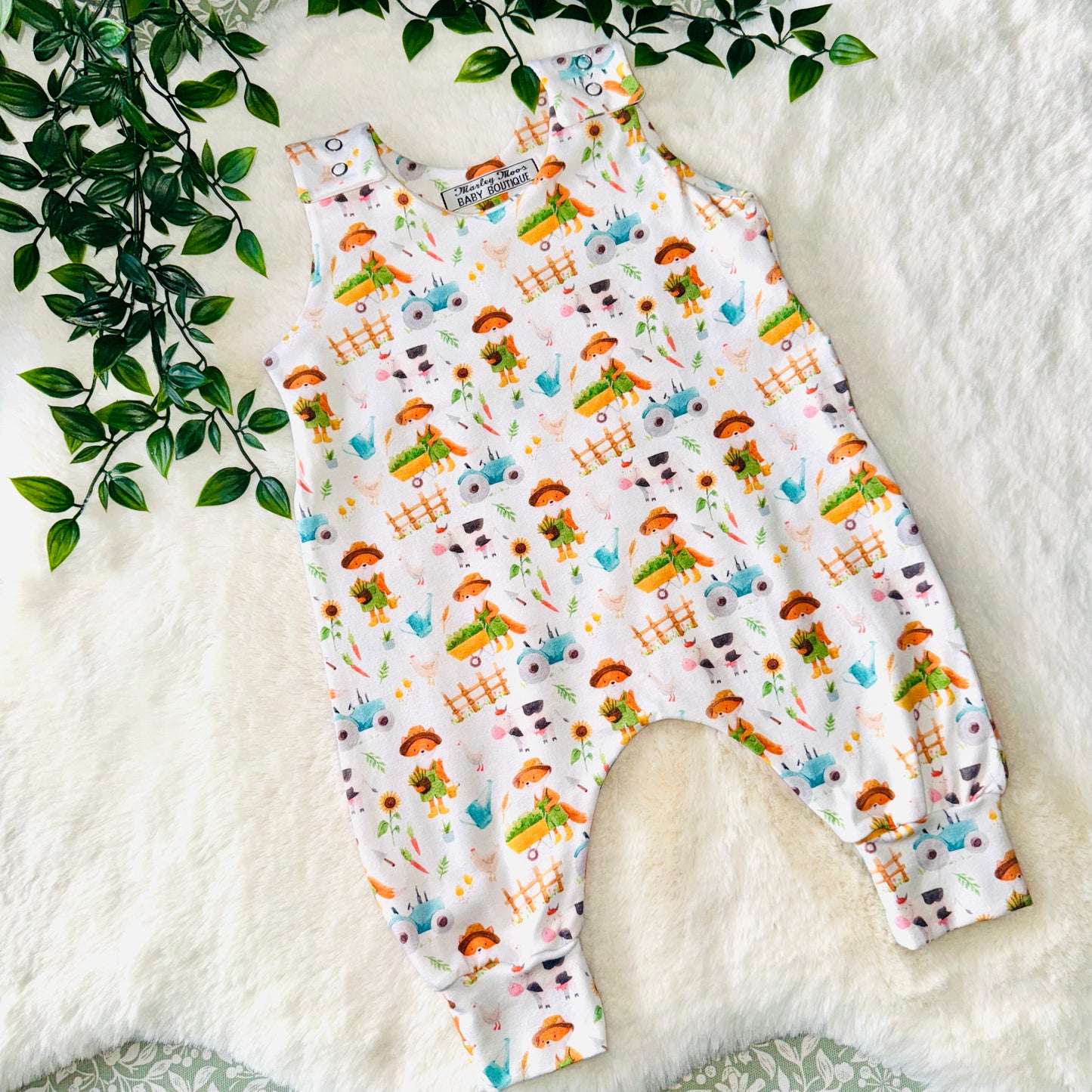 The Farmyard Friends Romper