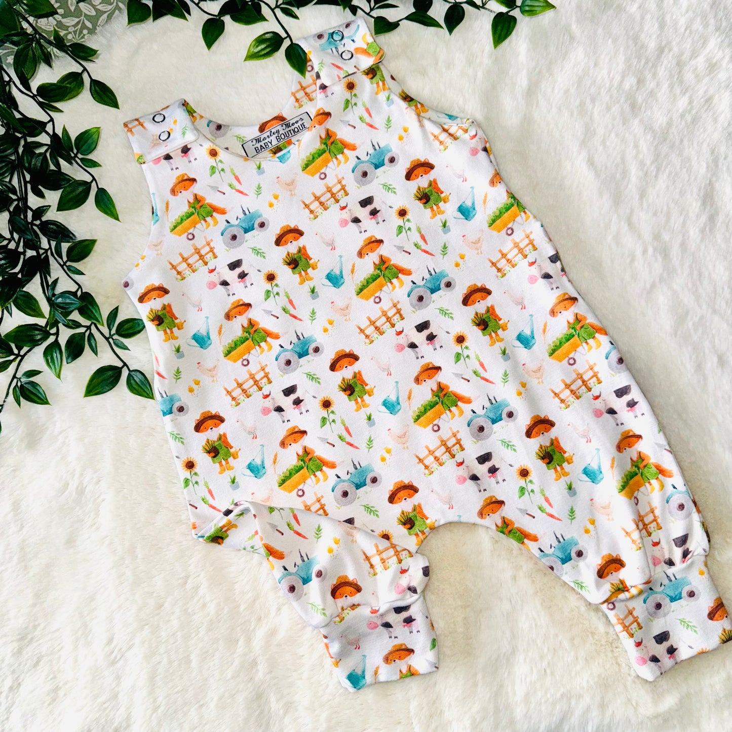 The Farmyard Friends Romper
