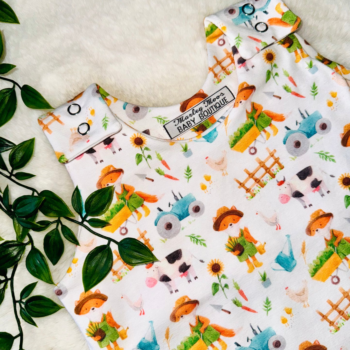 The Farmyard Friends Romper