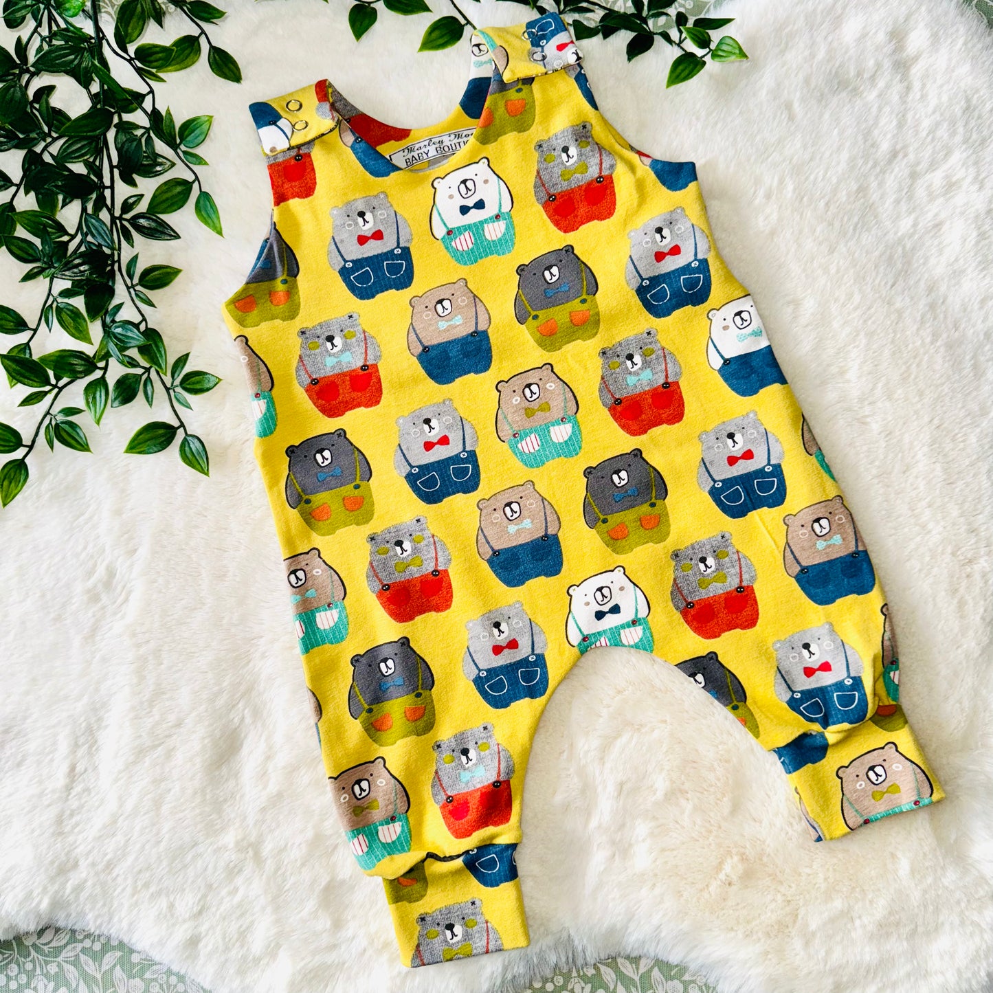 The Cuddly Bear Romper