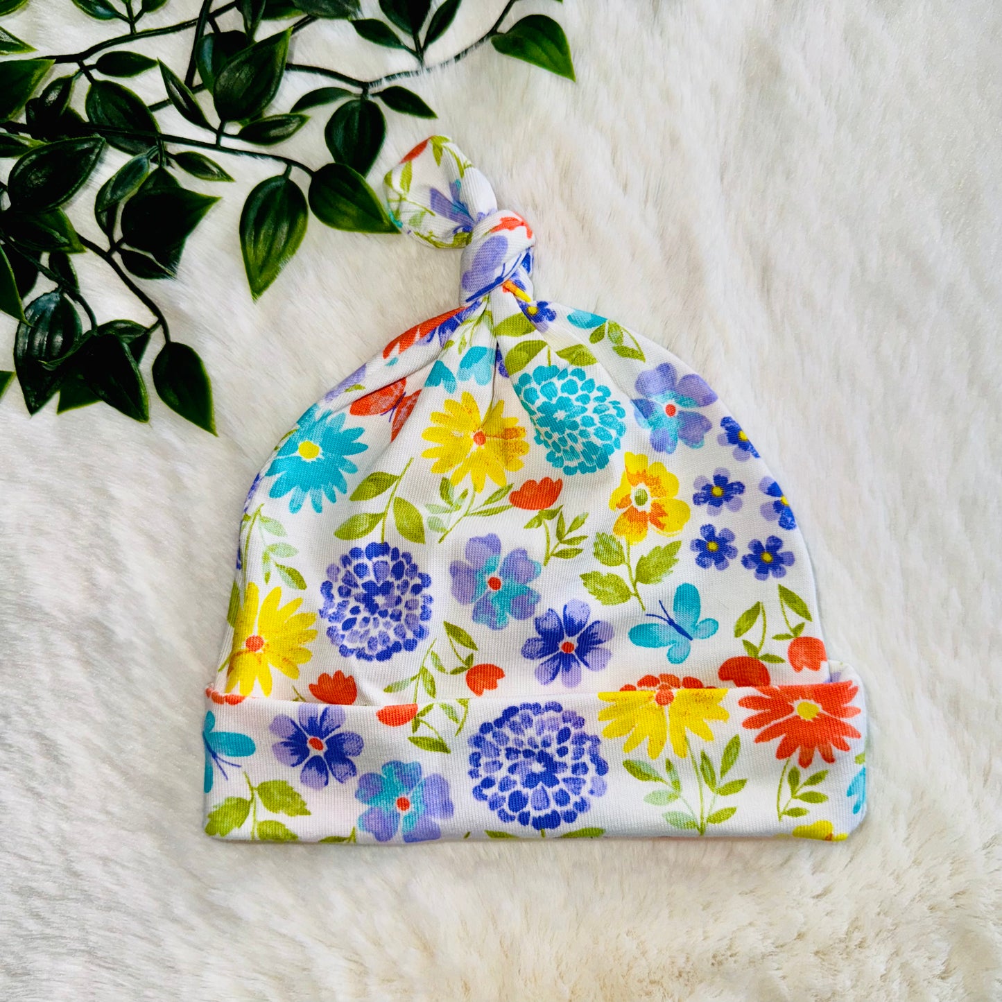 The Flower Power Baby Hat