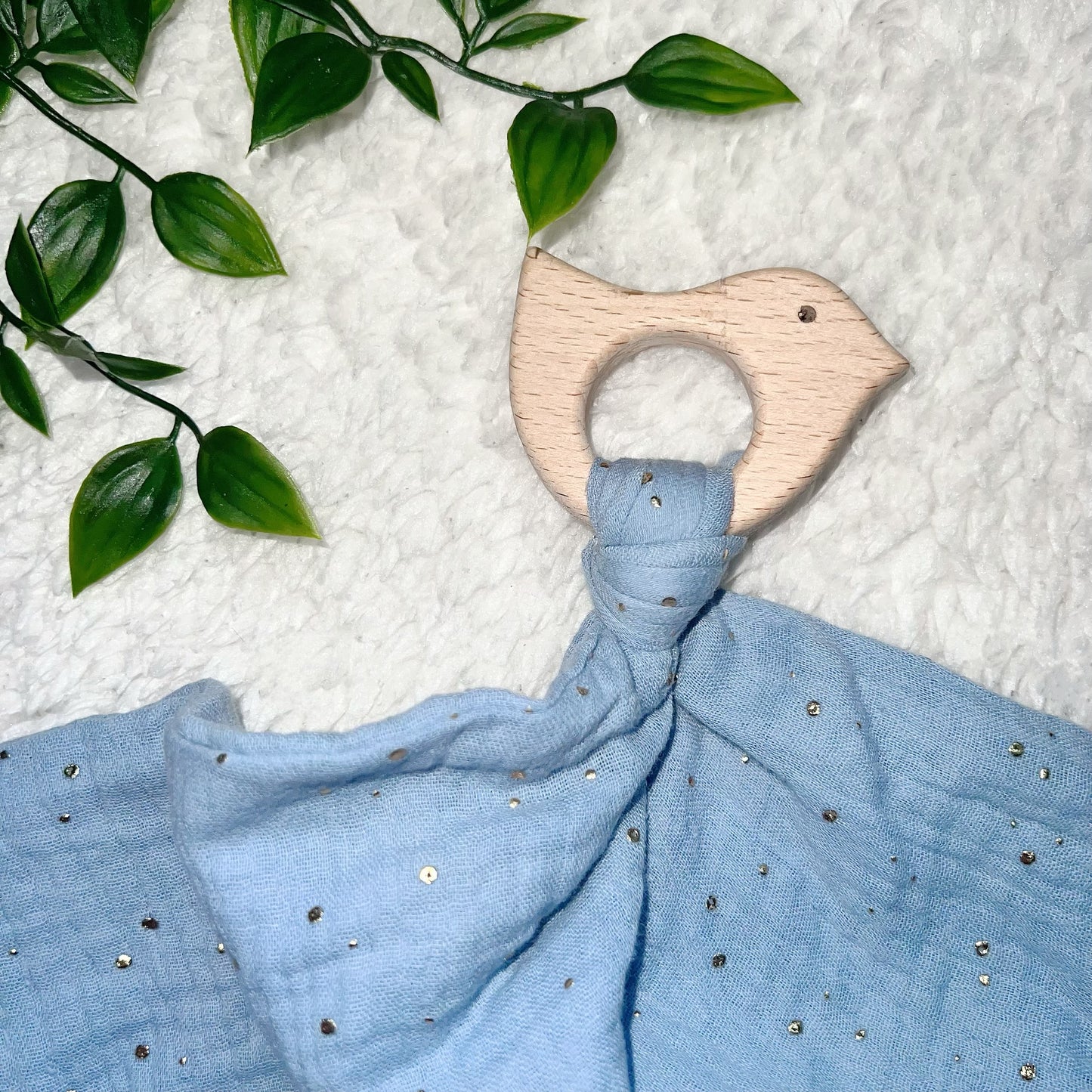 The Blue Little Bird Comforter