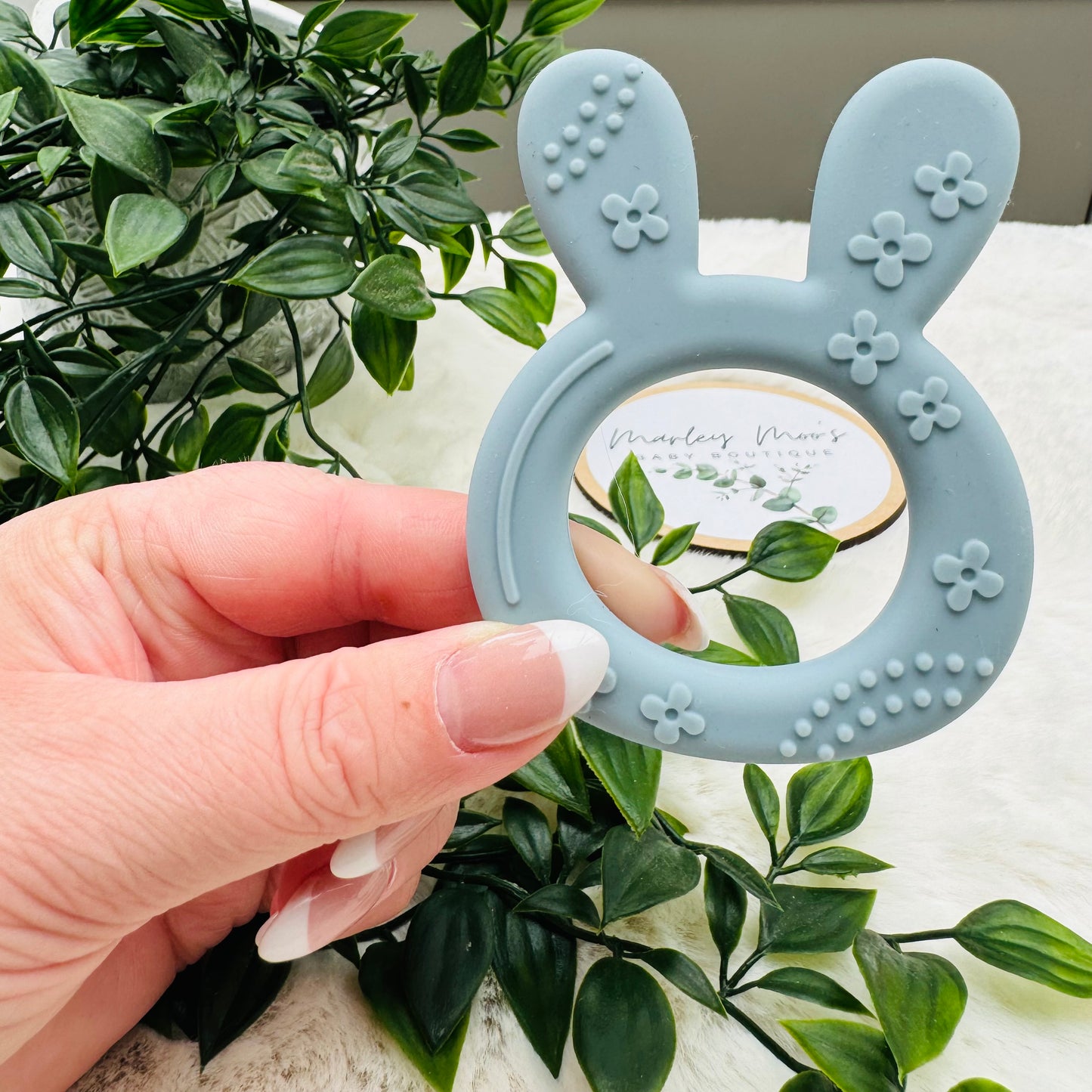 The Blue Rabbit Teether