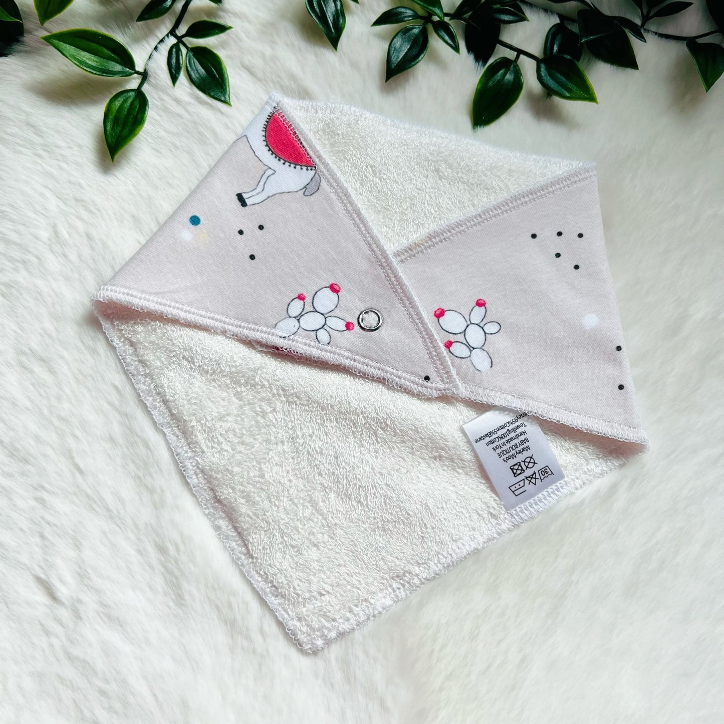 The Natural Llama Baby Bib