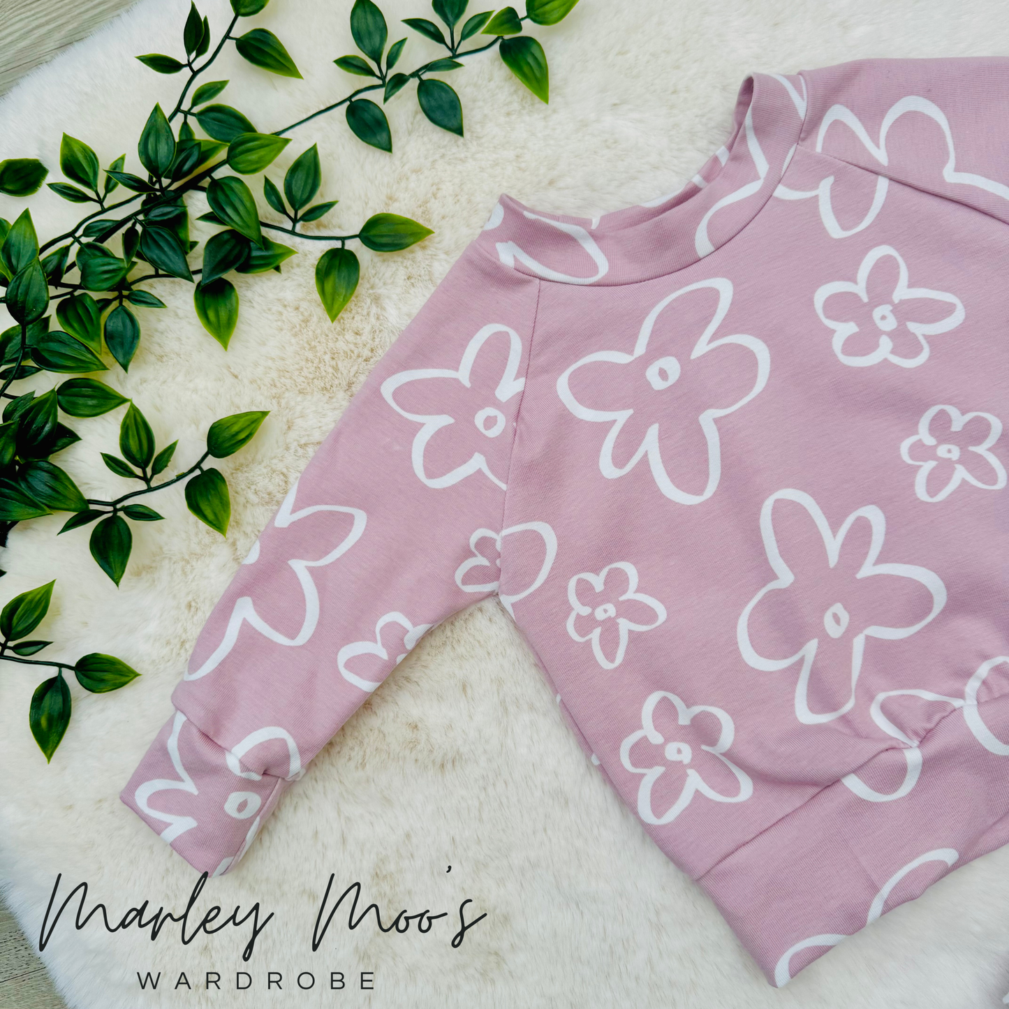 Pink Flower Power Lounge Set