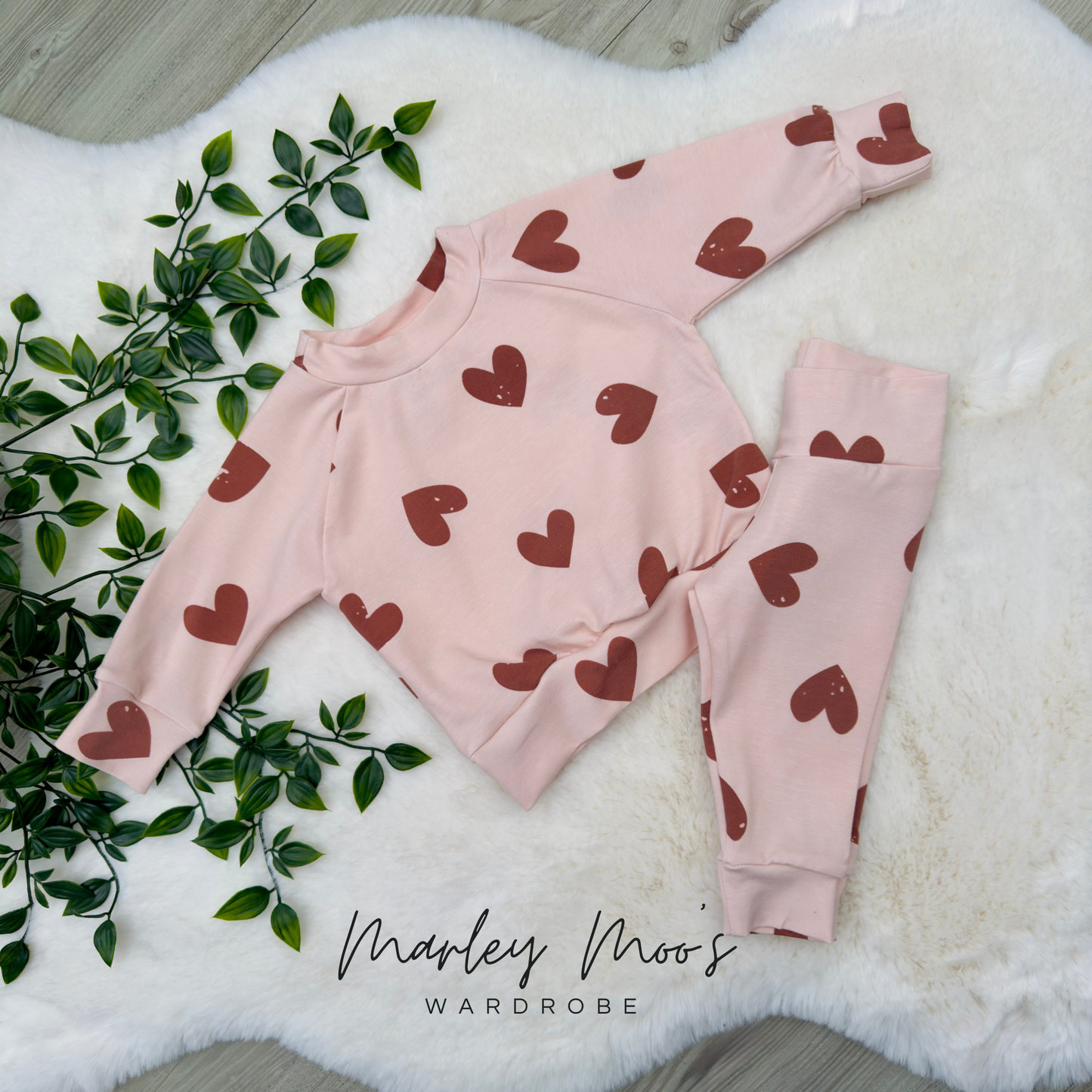 Love Heart Lounge Set