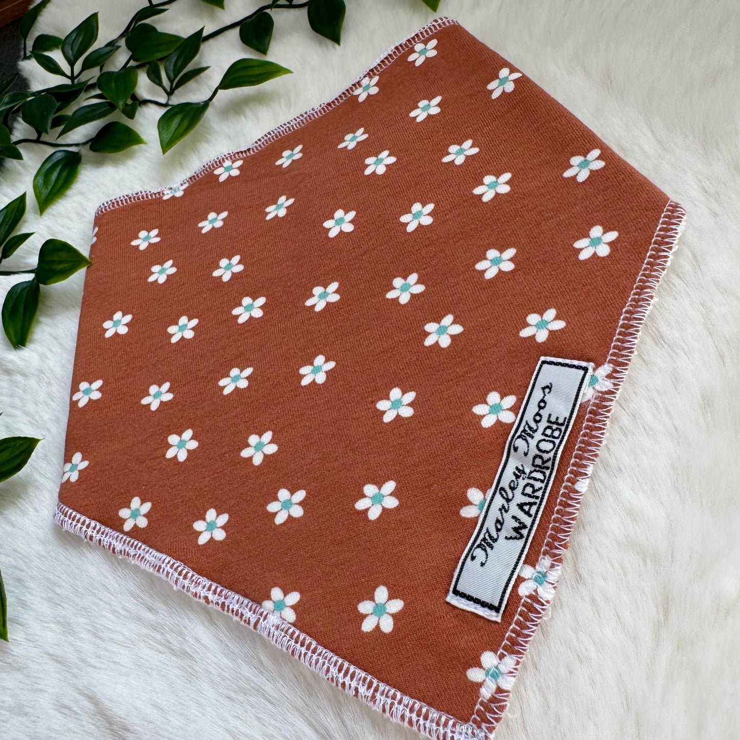 The Autumn Floral Baby Bib