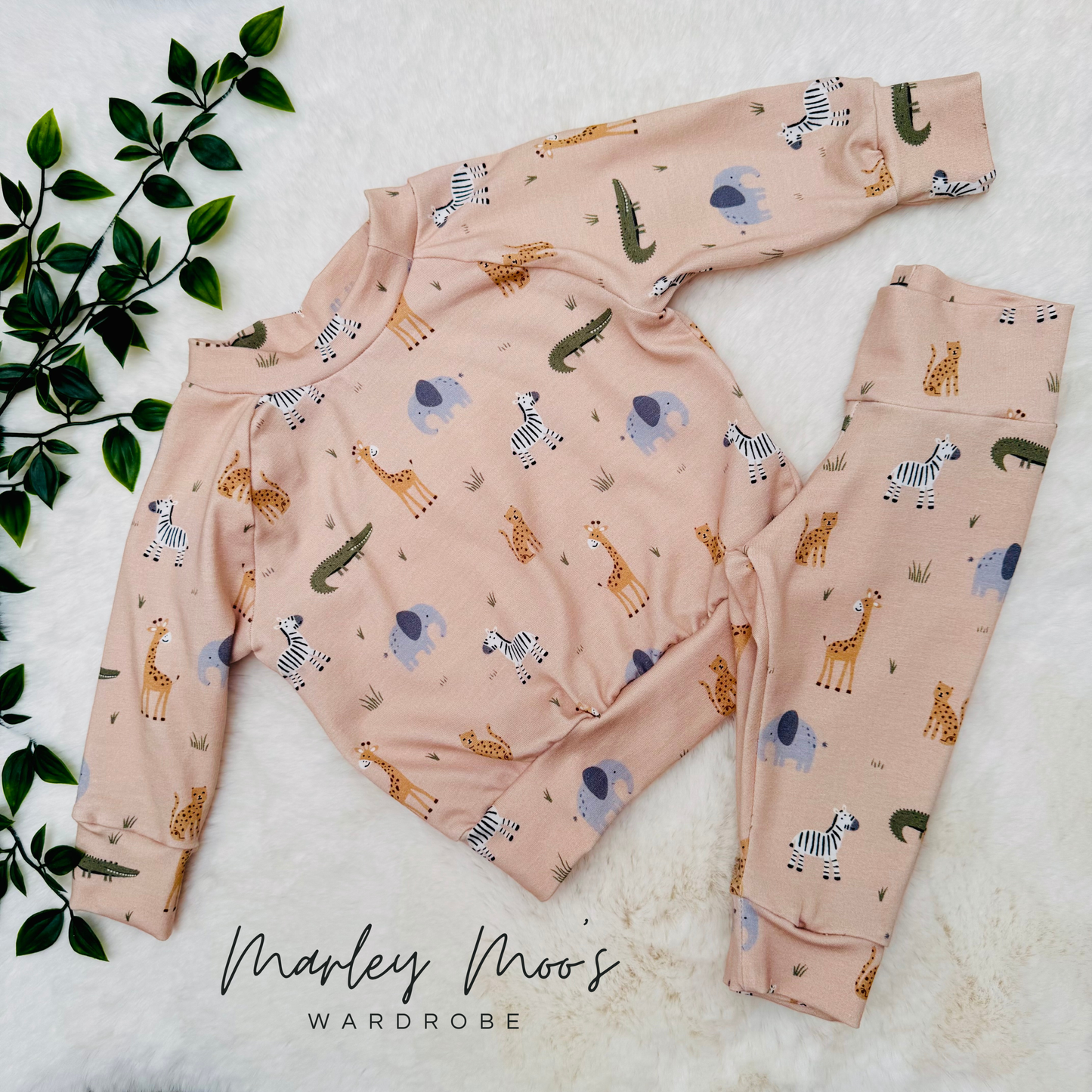 Neutral Safari Lounge Set