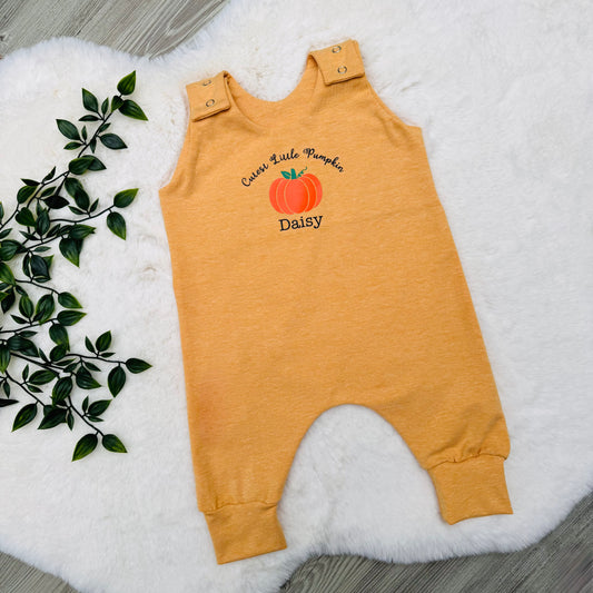 Cutest Little Pumpkin Personalised Romper