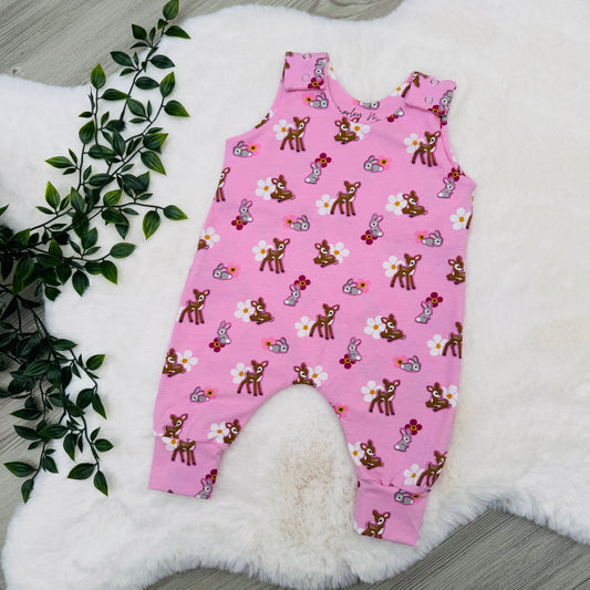 The Pink Little Deer Romper