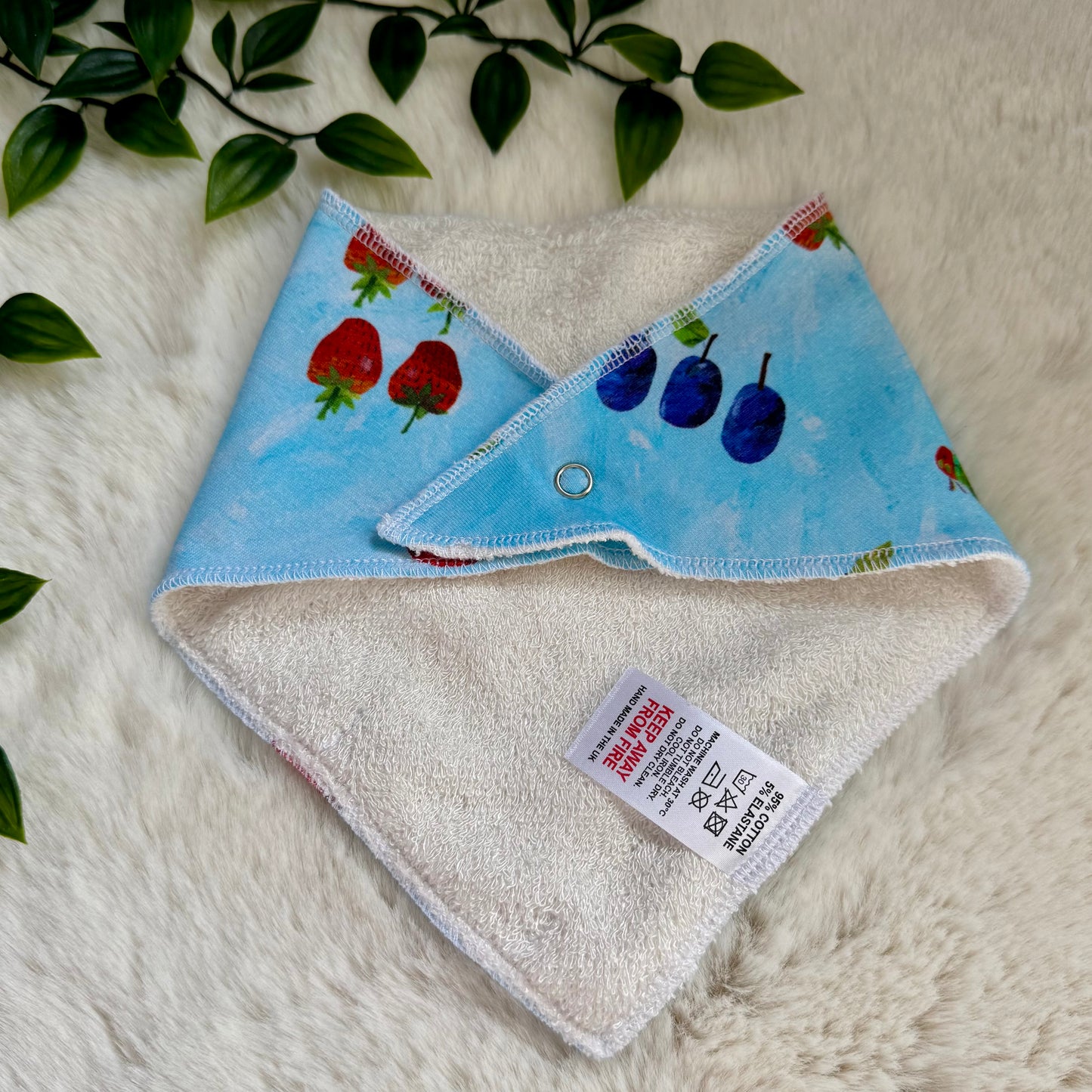 The Very Hungry Caterpillar Baby Bib