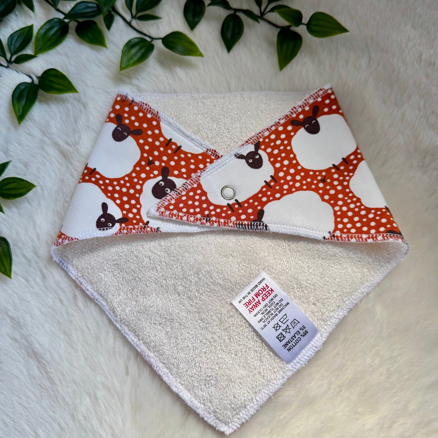 The Sheep Baby Bib