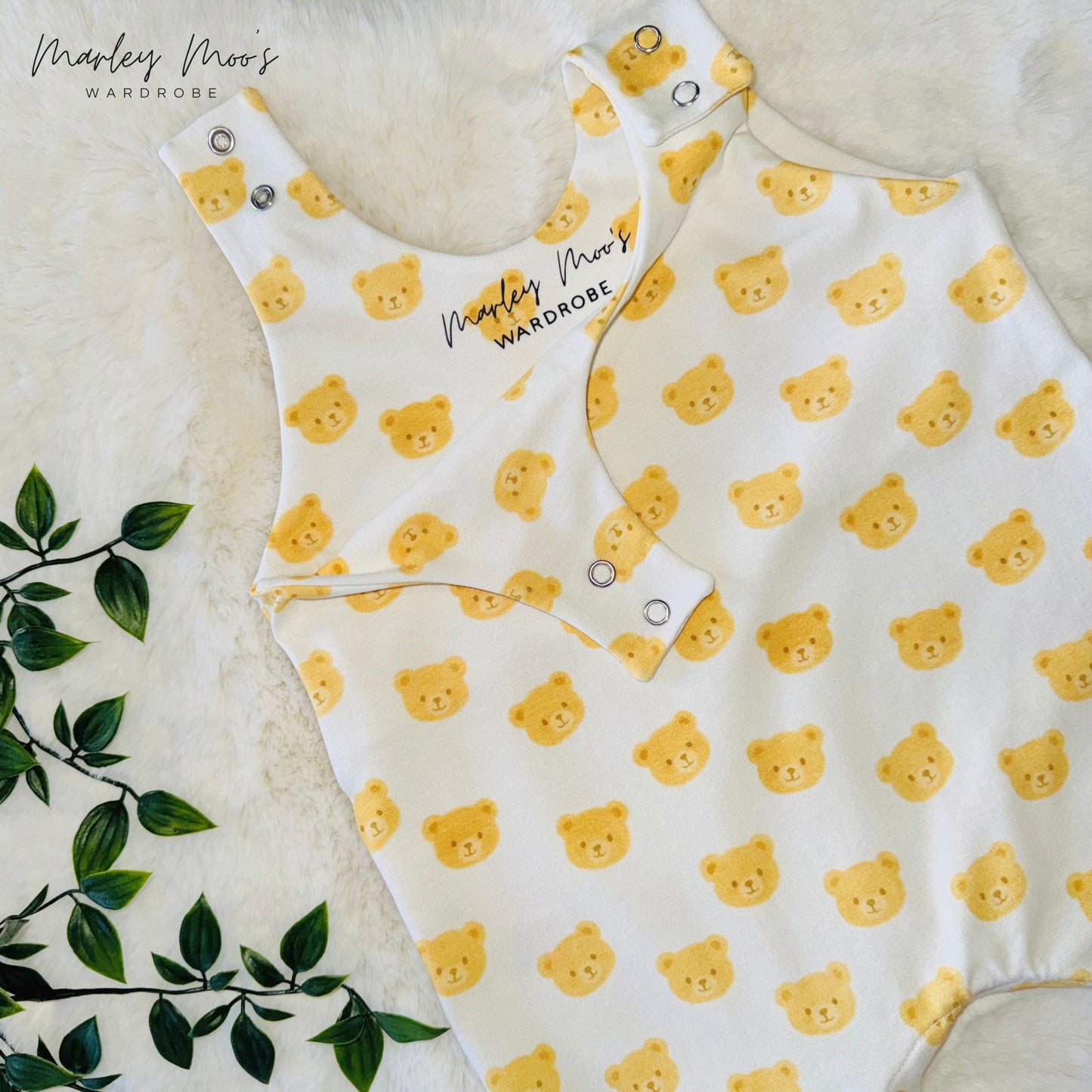 Neutral Teddy Romper