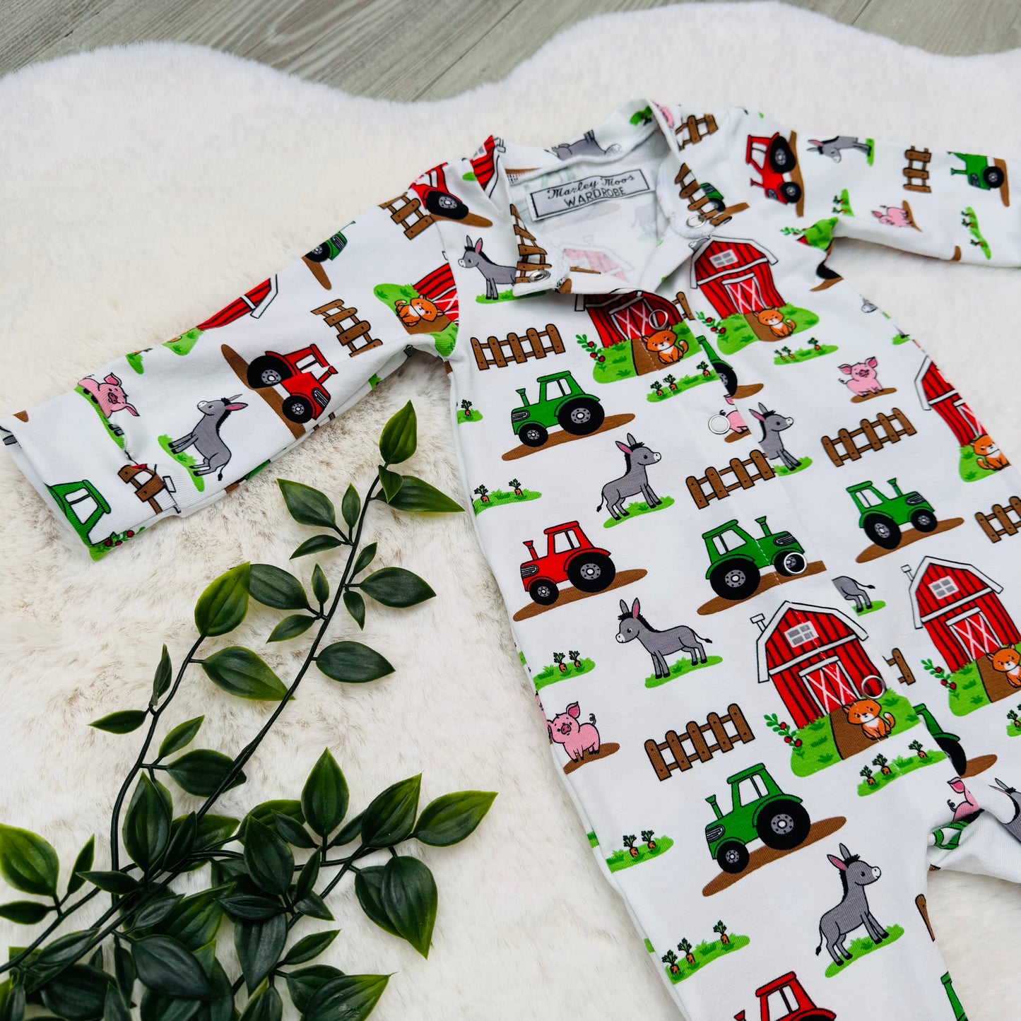 The Fun On The Farm Baby Grow