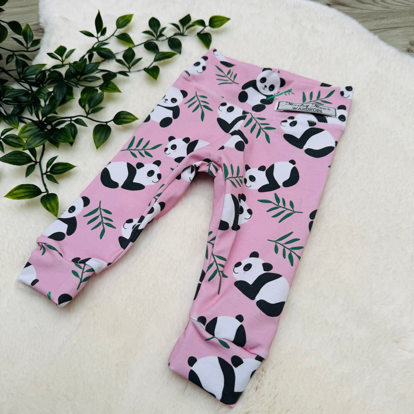 The Pink Panda Leggings