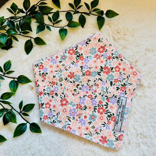 The Pretty Ditsy Floral Baby & Toddler Bib