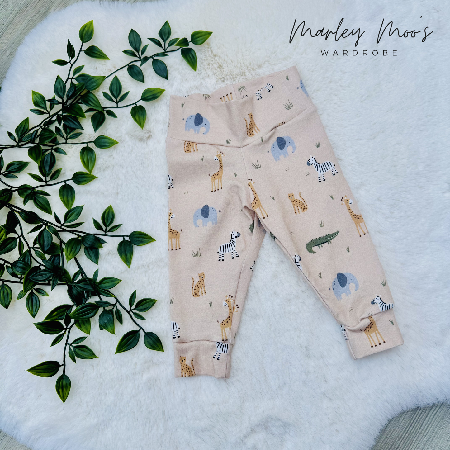 Neutral Safari Leggings