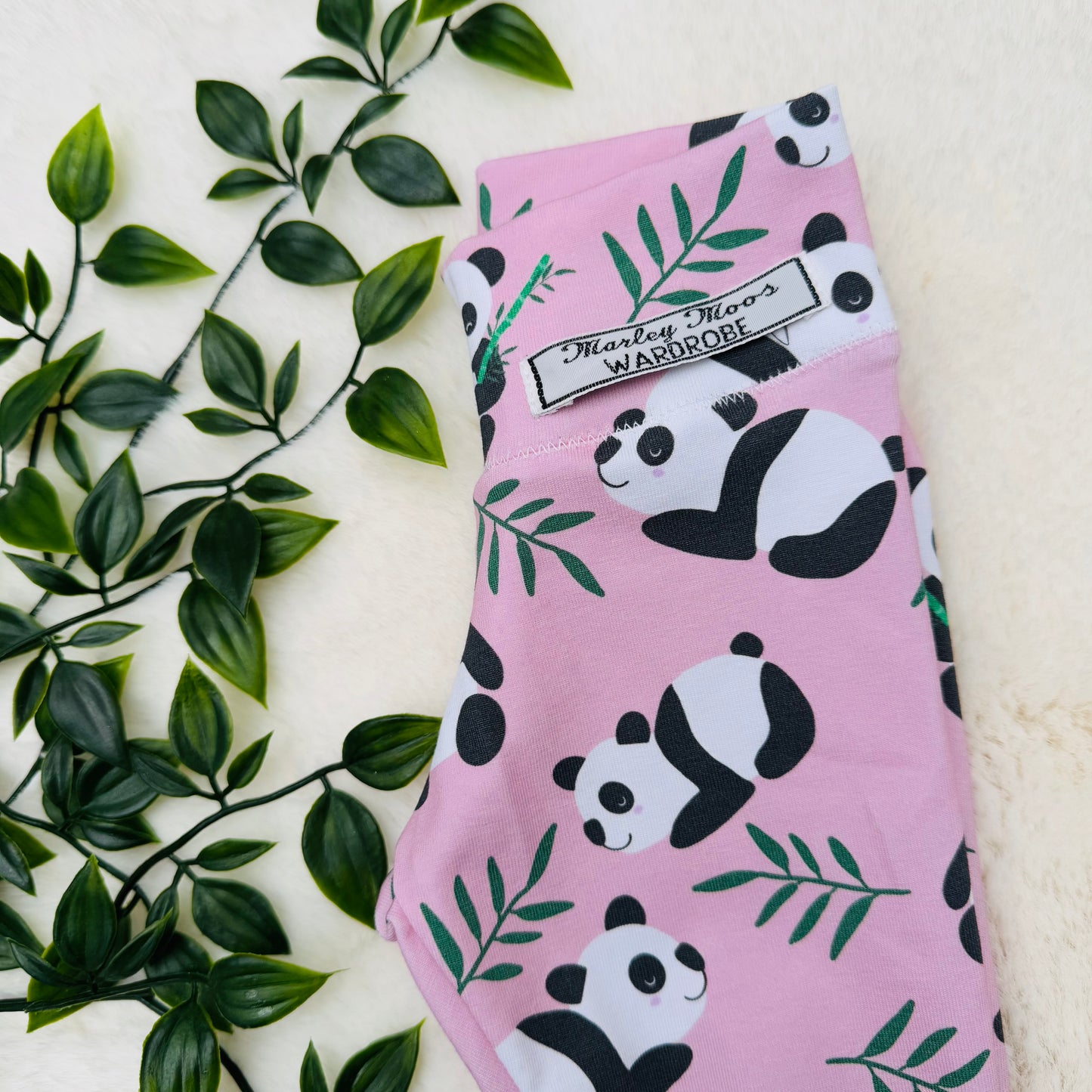 The Pink Panda Leggings