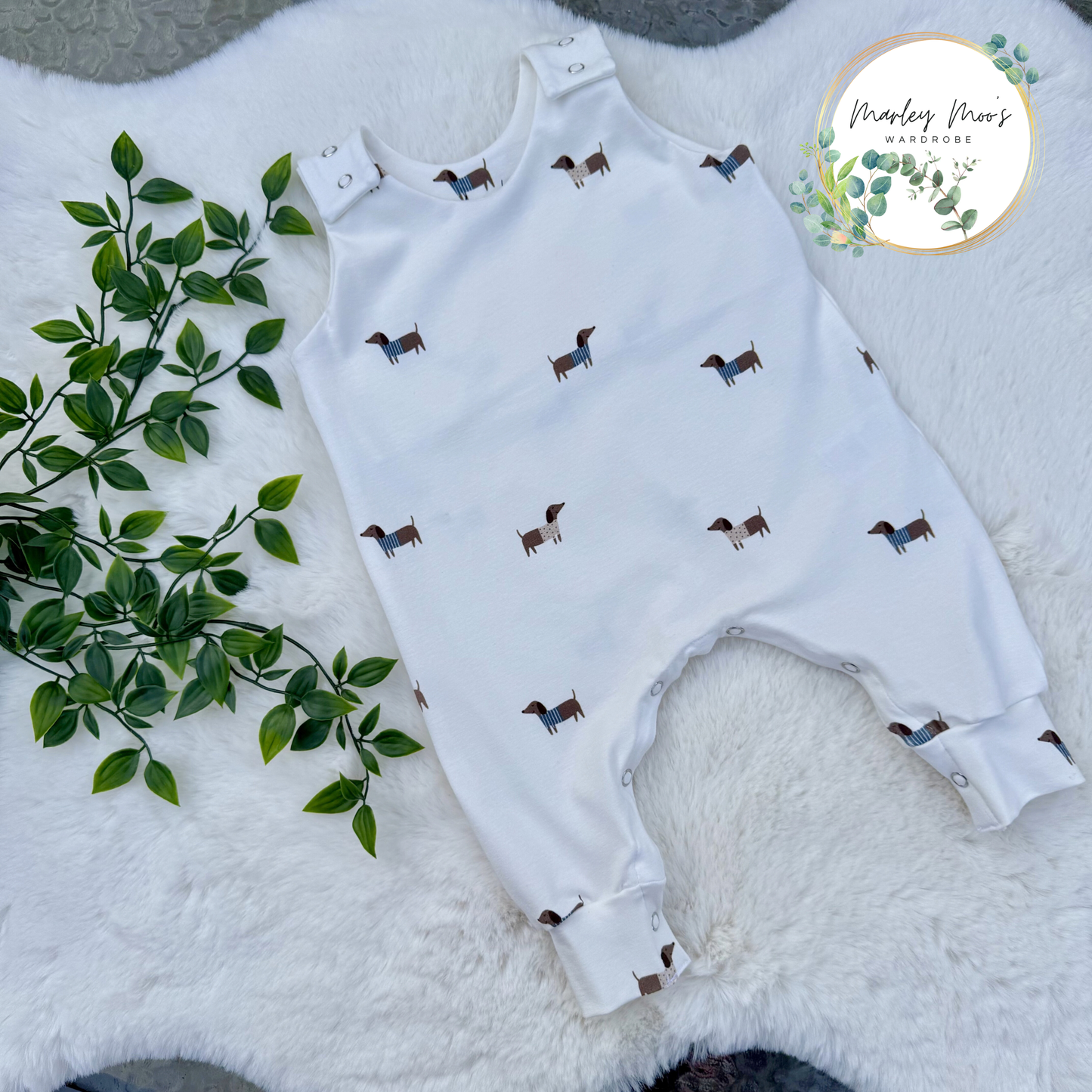 Sausage Dog Romper