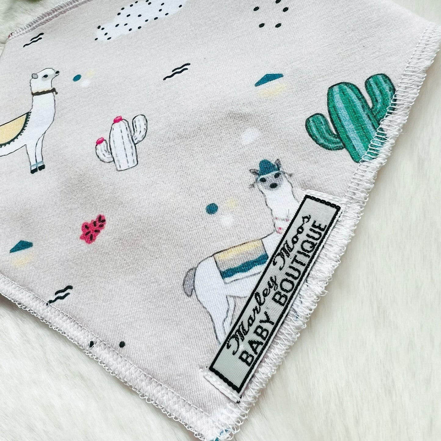 The Natural Llama Baby Bib