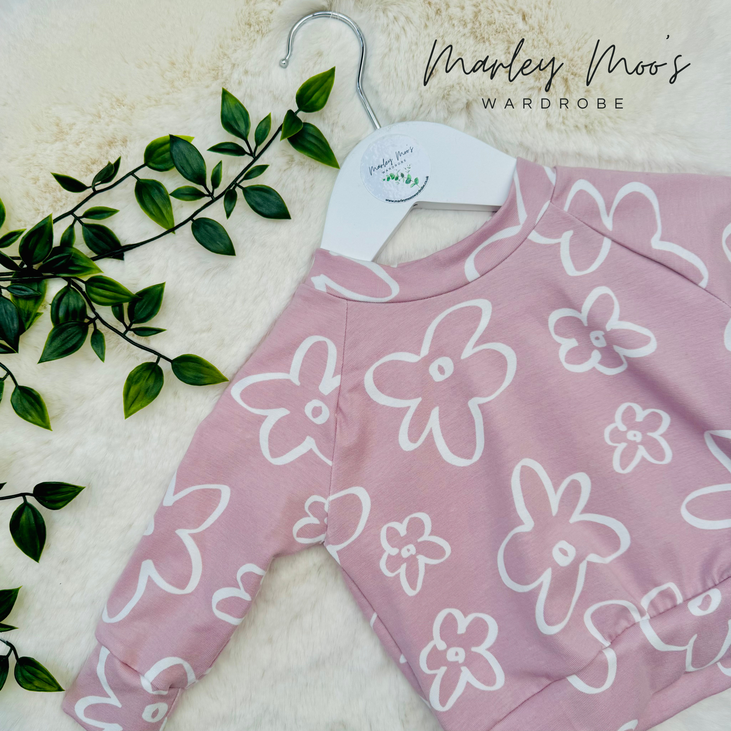Pink Flower Power Lounge Set