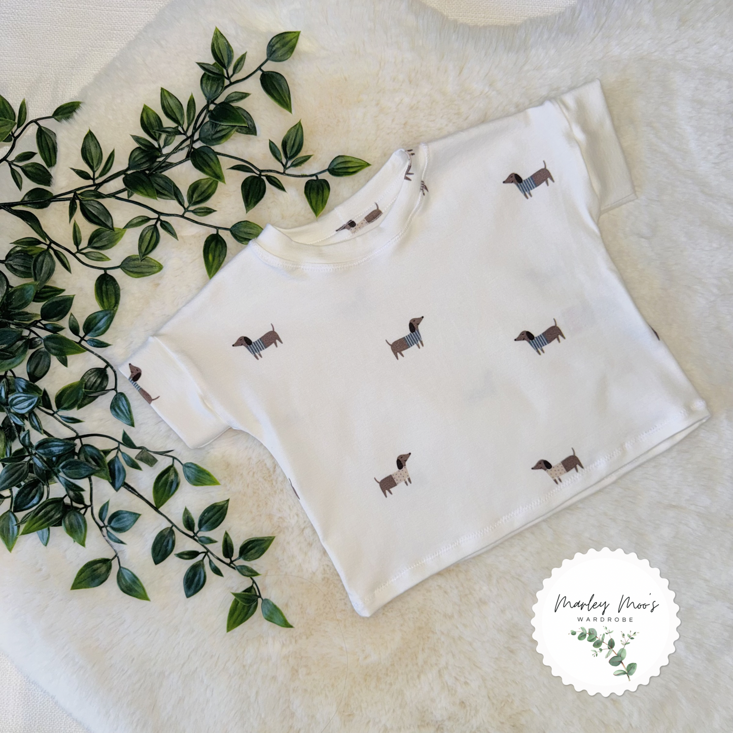 Sausage Dog Shorts And T-Shirt Set