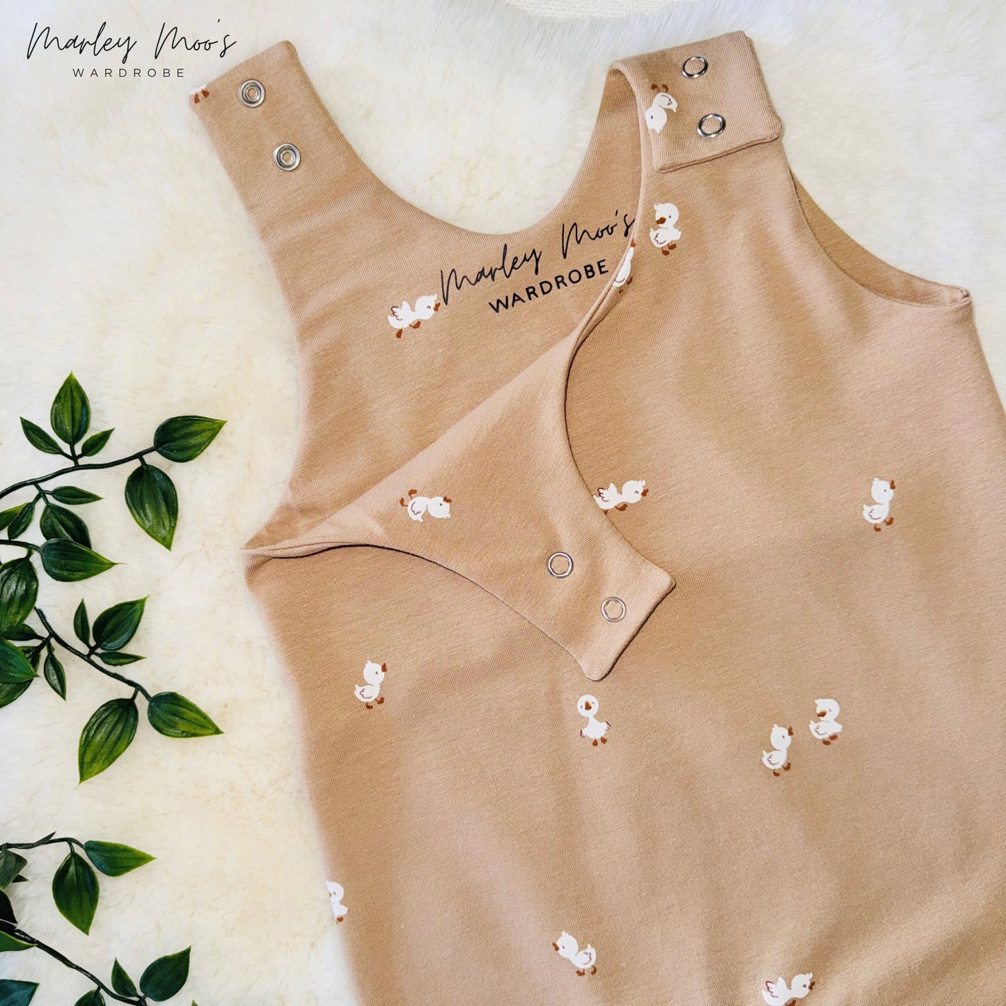 Cute Duck Romper