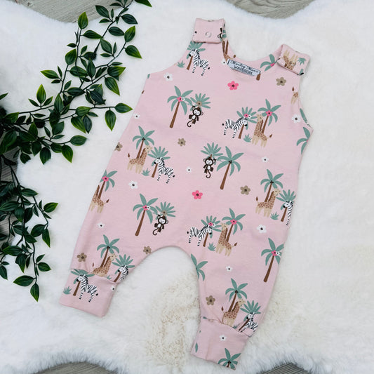 The Pink Safari Romper