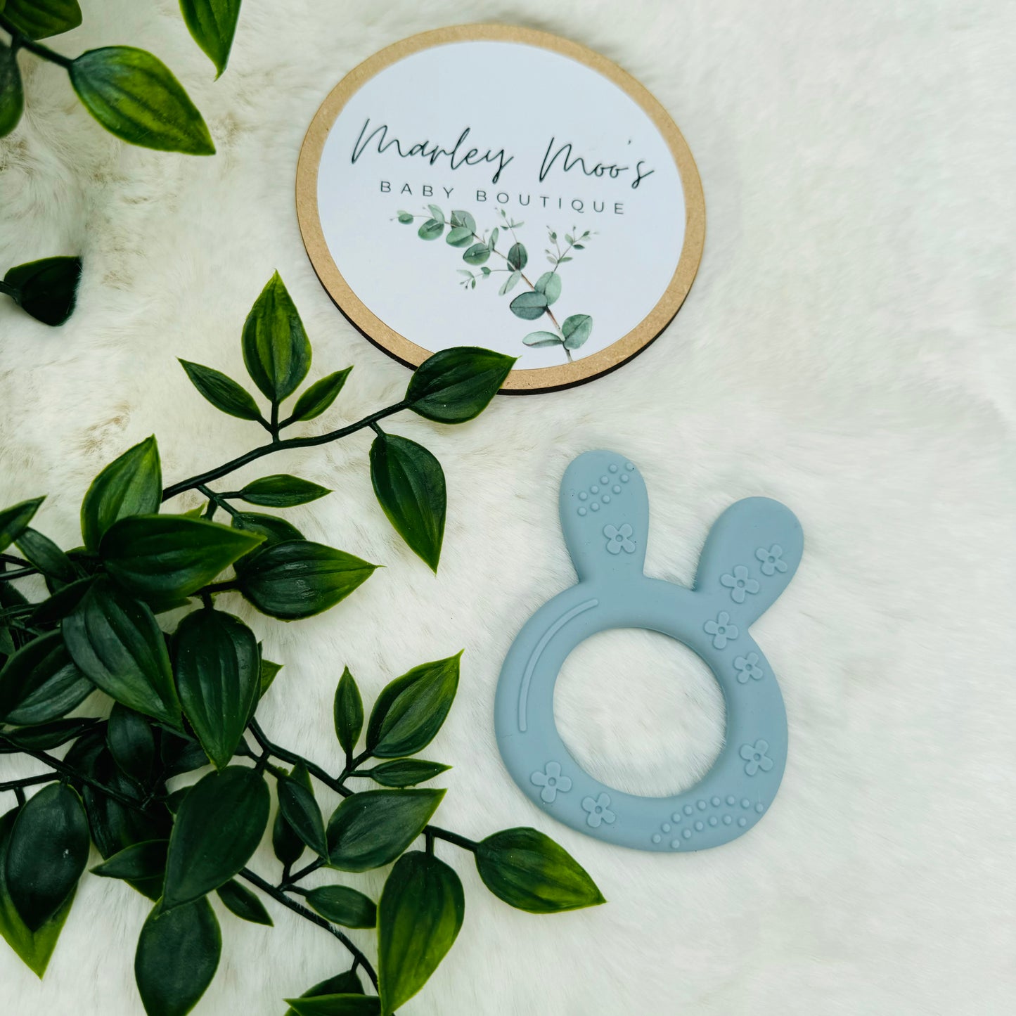 The Blue Rabbit Teether