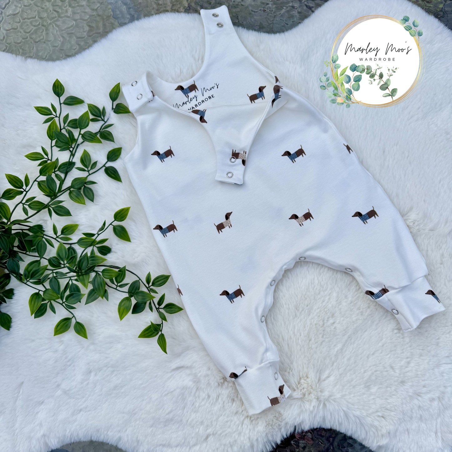 Sausage Dog Romper
